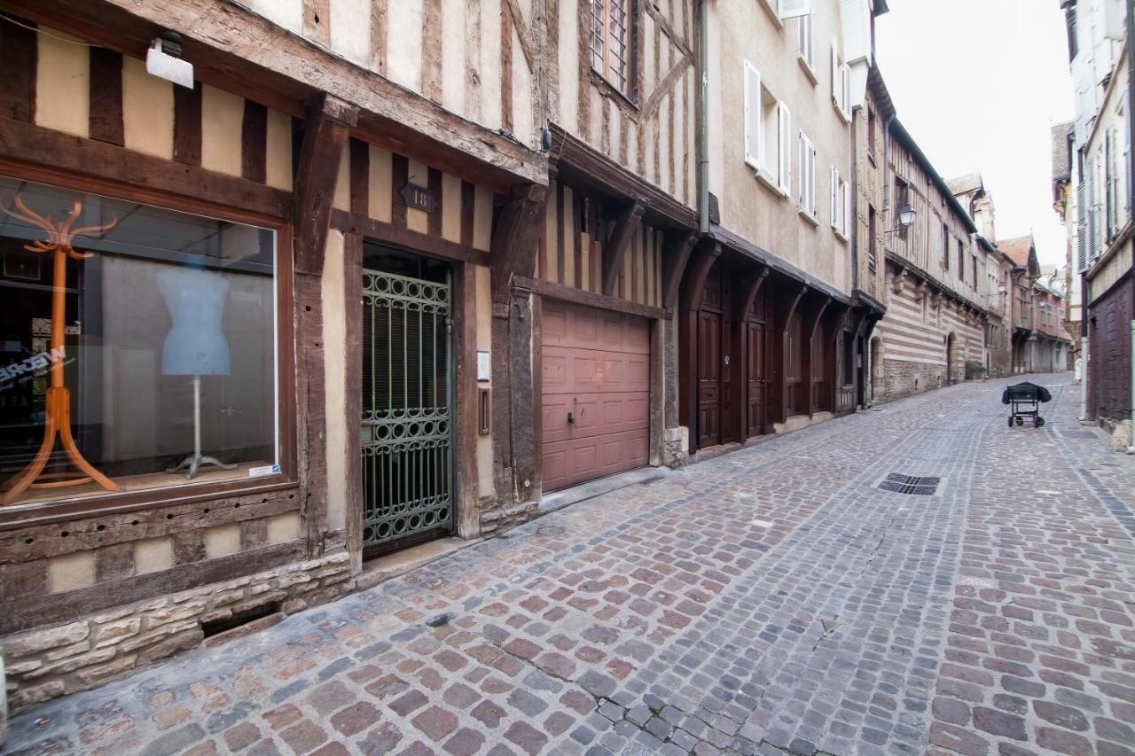Appartement Charmant A Troyes Avec Jardin Cloture 50 M² 외부 사진